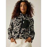 Regatta Ladies Women'S Frankie Full Zip Fleece-Abstract Leaf Print