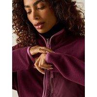 Regatta Ladies Women'S Frankie Full Zip Fleece-Fig/Violet
