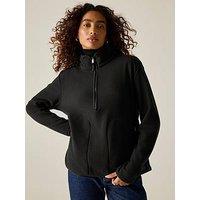 Regatta Ladies Women'S Frankie Half Zip Fleece-Black