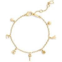 Coach Mini Icons Charm Bracelet - Gold Tone