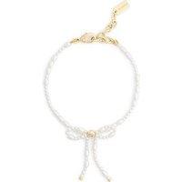 Coach Pearl Bow Flex Bracelet