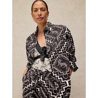 White Stuff Penny Beach Shirt - Black
