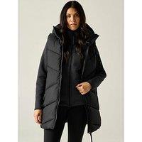 Regatta Ladies Merida B/W Gilets & Bodywarmers-Black