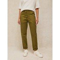 White Stuff Twister Chino Trousers - Green
