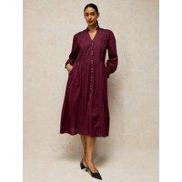 White Stuff Womens Sole Jersey Dress - Purple