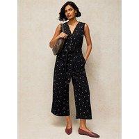 White Stuff Betty Cord Dungarees - Black