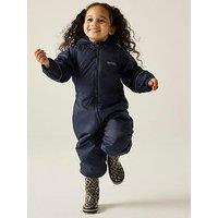 Regatta Kids Toddler Splosh Iii Puddlesuit - Navy.