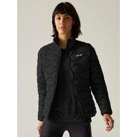 Regatta Womens Hydi Quilted Zip-Through Jacket - Black