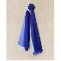 White Stuff Penny Plain Scarf - Blue