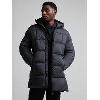 Zavetti Canada Mens Morritarro Longline Padded Jacket - Dark Grey