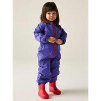 Regatta Kids Toddler Splosh Iii Puddlesuit - Peony/Lollipop.