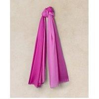 White Stuff Fringed Lightweight Scarf - Pink