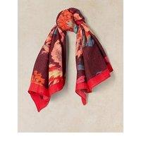White Stuff Molly Midweight Square Scarf - Purple