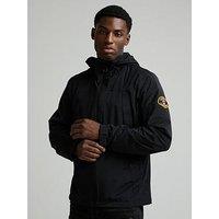 Zavetti Canada Telviccio Windbreaker Lightweight Jacket - Black
