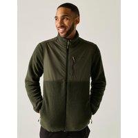 Regatta Mens Morran Wr Water-Repellent Full Zip Fleece - Khaki