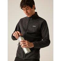 Regatta Mens Harrow Fleece - Black Marl.