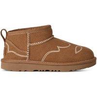 Ugg Junior Classic Ultra Mini Western - Chestnut