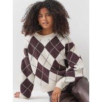 Vero Moda Doffy Jacquard Knit Jumper