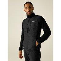 Regatta Mens Cyrus Hybrid Water-Repellent Stretch Jacket - Black