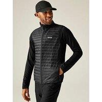 Regatta Mens Andreson Hybrid B/W Gilets & Bodywarmers - Black
