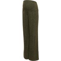 Mamalicious Womens Maternity Mlalba Wide Leg Pants - Green
