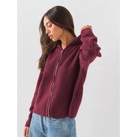 Vero Moda Vmbesti Ls Hoodie Zip Cardigan Boo