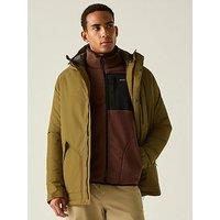 Regatta Mens Slyvan Waterproof Insulated Jacket - Rich Tan(Ground Coffee)