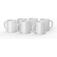 Cricut Mug White 354Ml (6 Pieces)