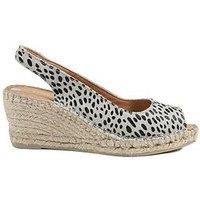 Jones Bootmaker Rosanna Leopard Print Wedge Sandal - Leopard