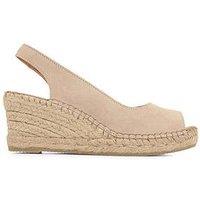 Jones Bootmaker Rosanna Wedge Sandal - Sand