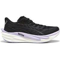 Puma Womens Deviate Nitro 4 Running Shoe - Black