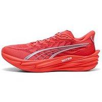 Puma Mens Deviate Nitro 4 Running Shoe - Red