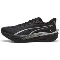 Puma Mens Deviate Nitro 4 Lace-Up Stable Running Shoes - Black