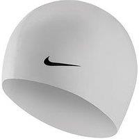 Nike Unisex Swimming Solid Cap - White