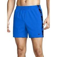 Nike Mens Swim 5 Inch Tape Volley Short - Blue