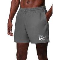 Nike Mens Swim 5 Inch Breaker Volley Short - Grey