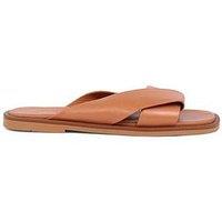 Jones Bootmaker Hazelle Flat Sandal - Tan