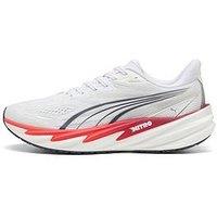 Puma Mens Velocity Nitro 5 Running Shoe - White