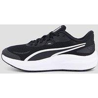 Puma Boys Skyrocket Lite 2 Lightweight Mesh Trainers - Black