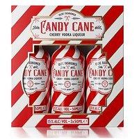 Mini Candy Cane Cherry Vodka Liqueurs 3X5Cl