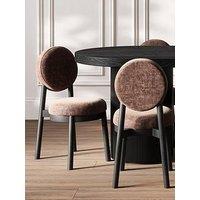 Oti Set Of 2 Maru Treacle Dining Chairs