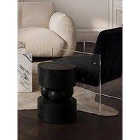Oti Sachi Black Side Table