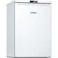 Bosch Series 2, Under Counter Fridge With Door Open Alarm, Multi Box And 4-Star Freezer Compartment In White