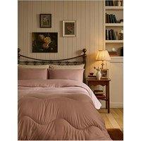 Night Lark Plain Dye - Dusky Rose Coverless Summer Duvet 4.5Tog
