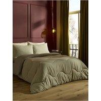 Night Lark Soft Weave - Olive Green Coverless Duvet 10.5 Tog