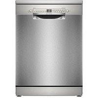 Bosch Series 2 60Cm Wide & Dishwasher & With Extra Dry, Speedperfect+ And Rackmatic In Brushed Steel Anti-Fingerprint