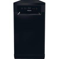 Hotpoint Hp2Fd10Cs90Buk Freestanding Slimline Dishwasher - Black