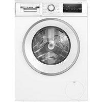 Bosch Series 4 Washing Machine, 9 Kg Load, 1400 Rpm Spin, & A Rated, With & Speed Perfect And Iron Assist - White