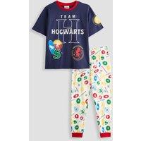 The Very Collection Boys Team Hogwarts Short Sleeve Pyjamas