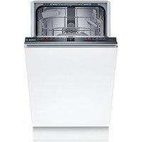 Bosch Series 2 45Cm Wide Fully Integrated Dishwasher With Extra Dry, Silence On Demand And Height-Adjustable Top Basket